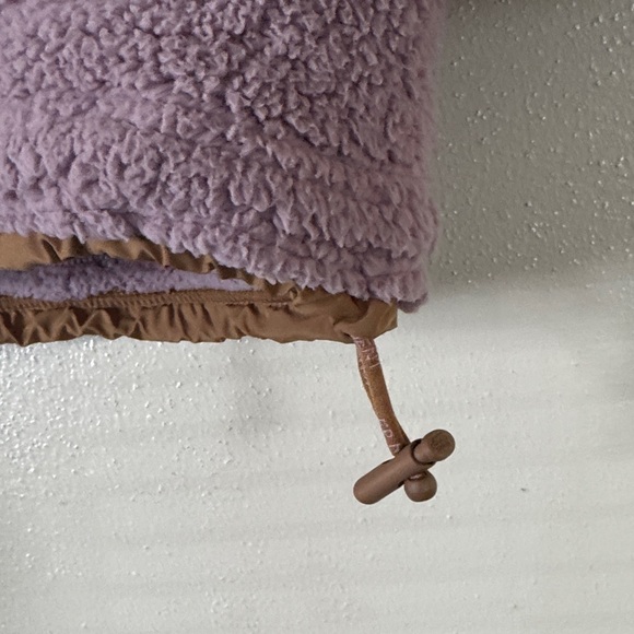 FP Movement Purple and Brown Fleece Pullover - Picture 5 of 6